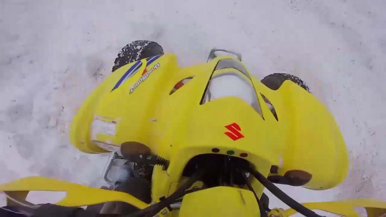 Suzuki ltz 400 vs Linhai 300  Winter