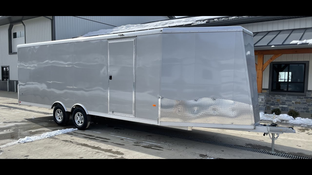 8.5x22' Neo NMS Aluminum Multi-Sport Enclosed Car Hauler Trailer 9990# GVW NMS2285