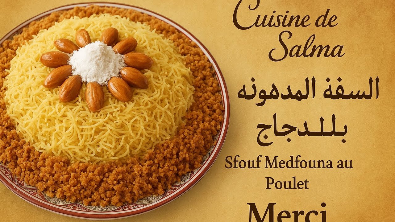	⁠السفة المدفونة بالدجاج… وصفة مغربية تقليدية راقية 🕯️ | Cuisine de Salma