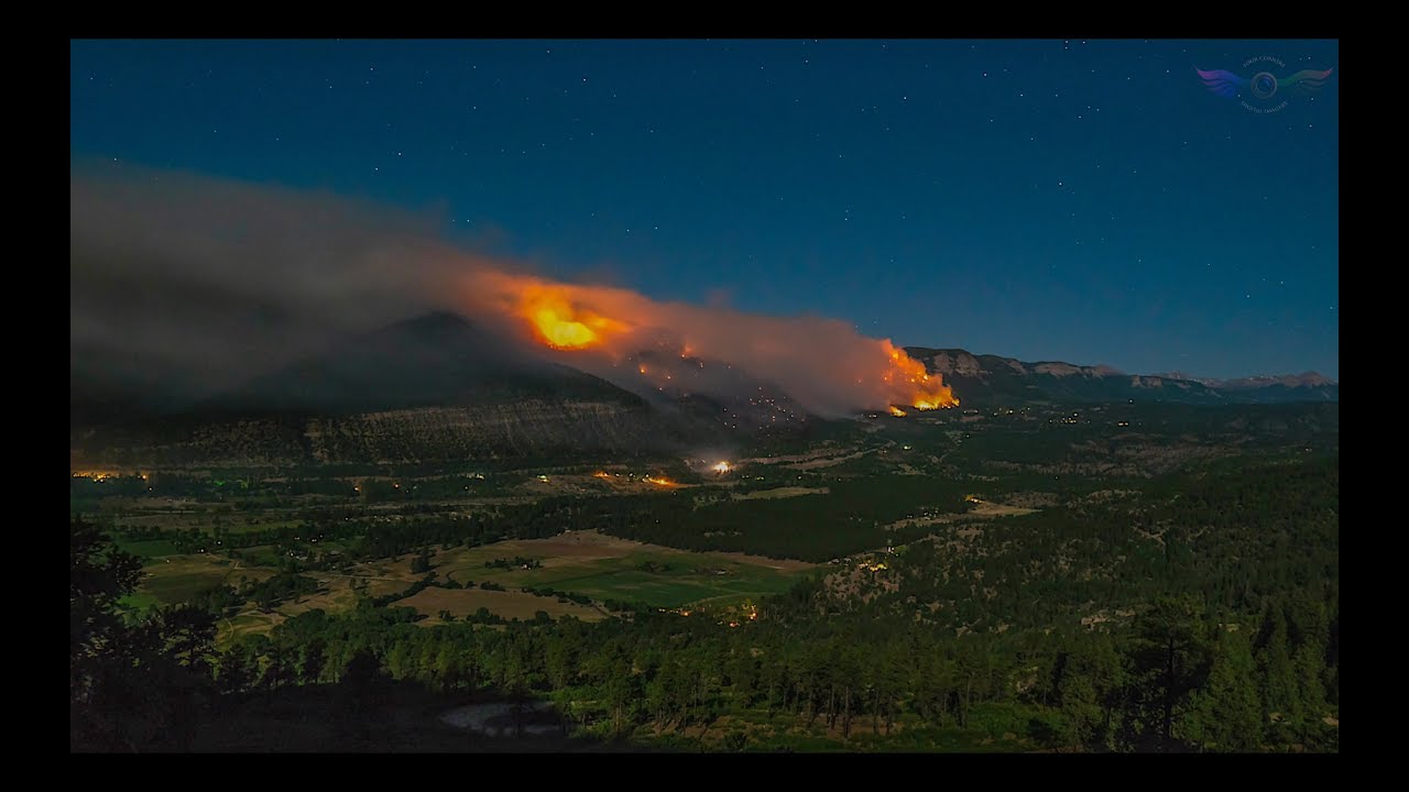416 Fire Time-lapse