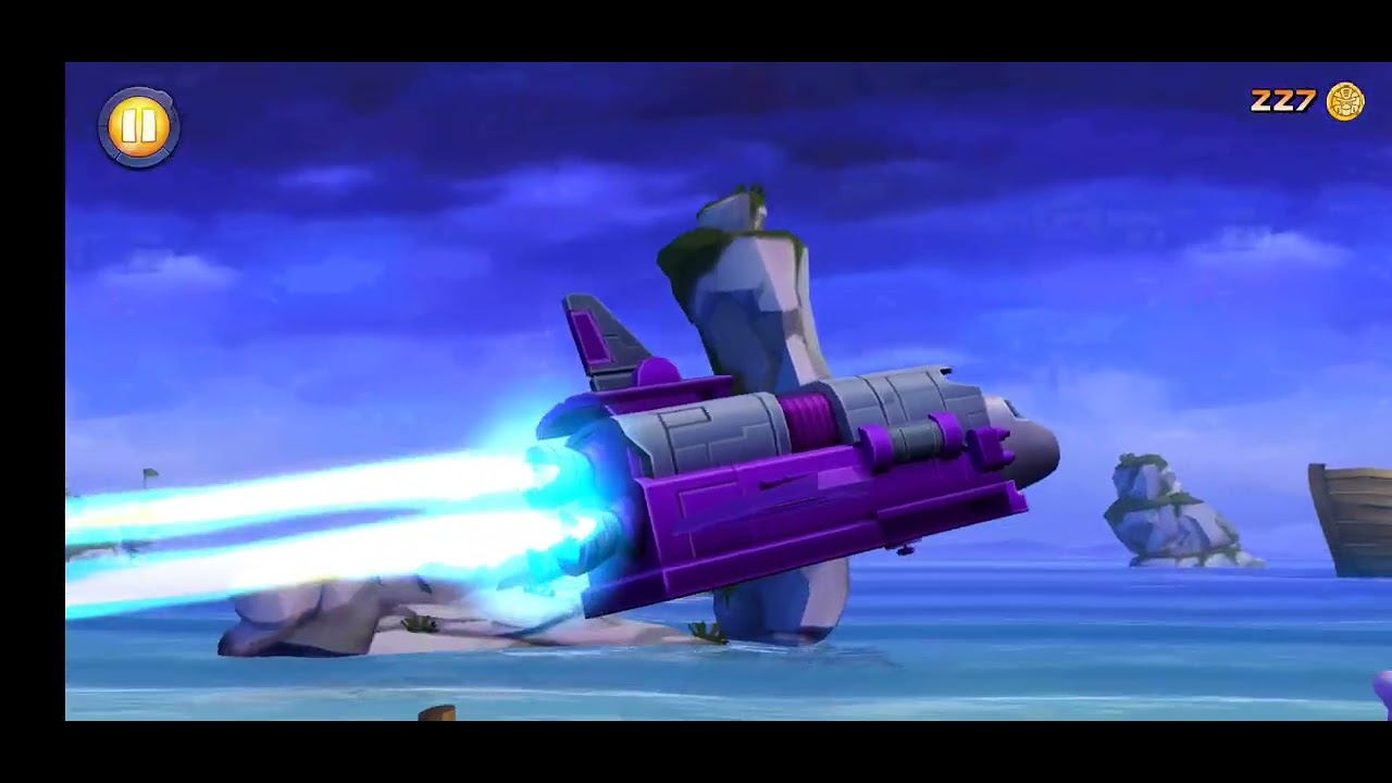 I played angry birds transformers today  Optomous prime.