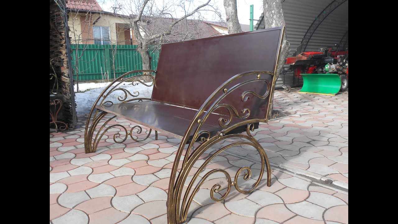 Лавочка трансформер (кованая)