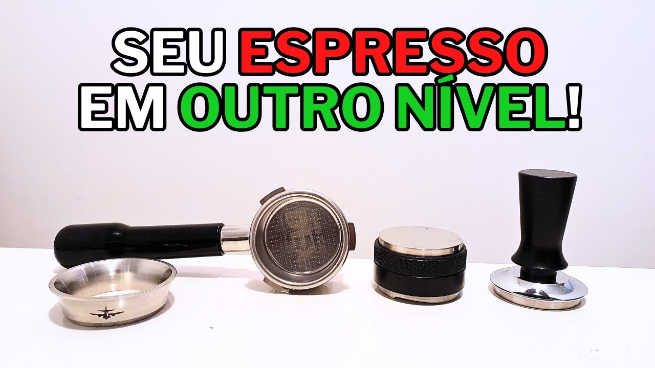 ACESSÓRIOS INDISPENSÁVEIS PARA MÁQUINAS DE ESPRESSO CASEIRA (PARTE 01)