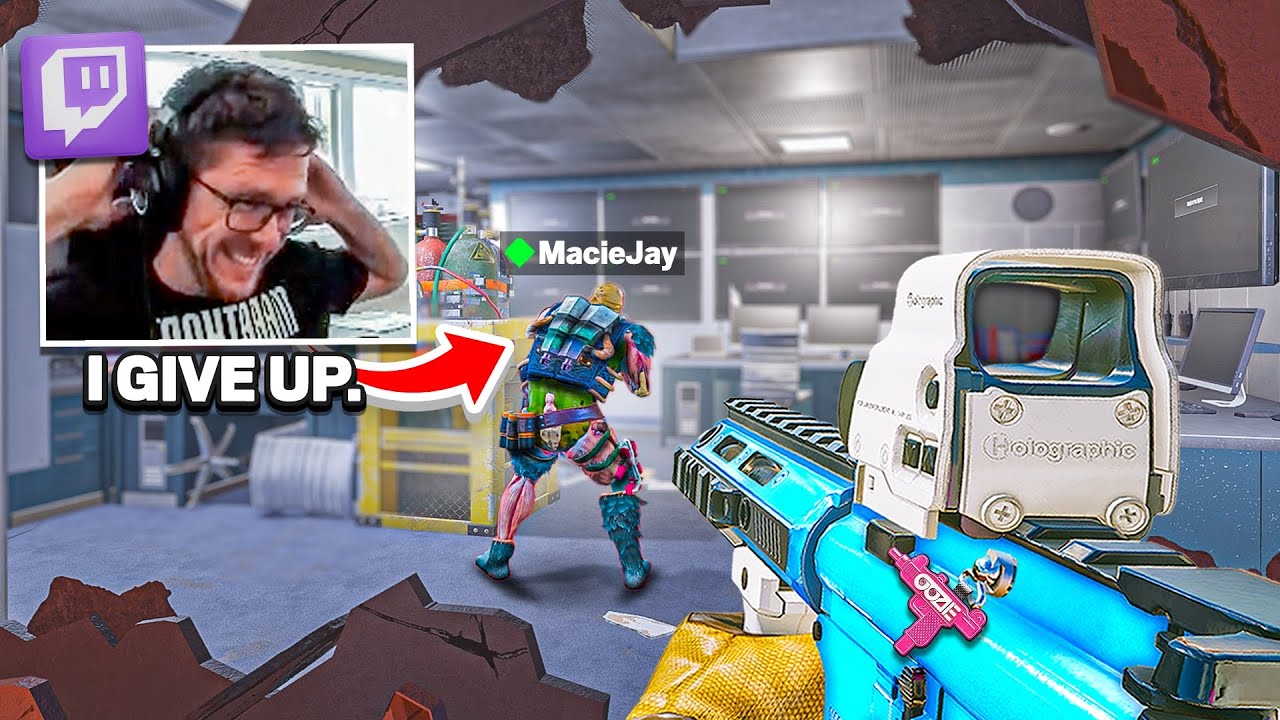 Я сделал этого стримера несчастным (MacieJay)