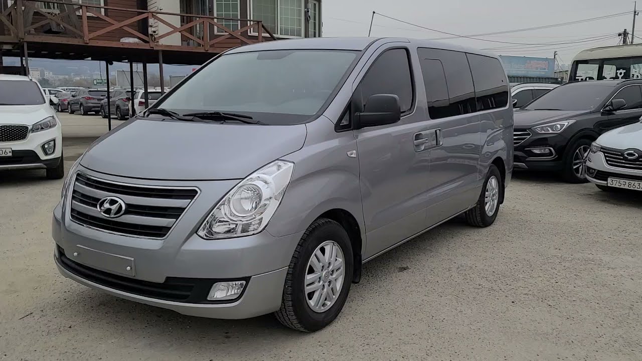 Hyundai Grand Starex 2018. Used car from South Korea(Автомобили из Южной Кореи)