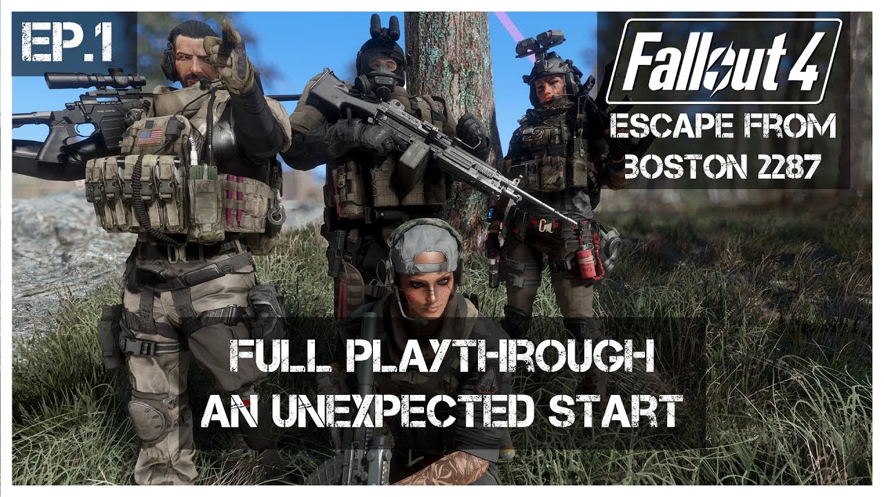 Fallout: Escape From Boston Full Playthrough I Episode 1 I An Unexpected Start