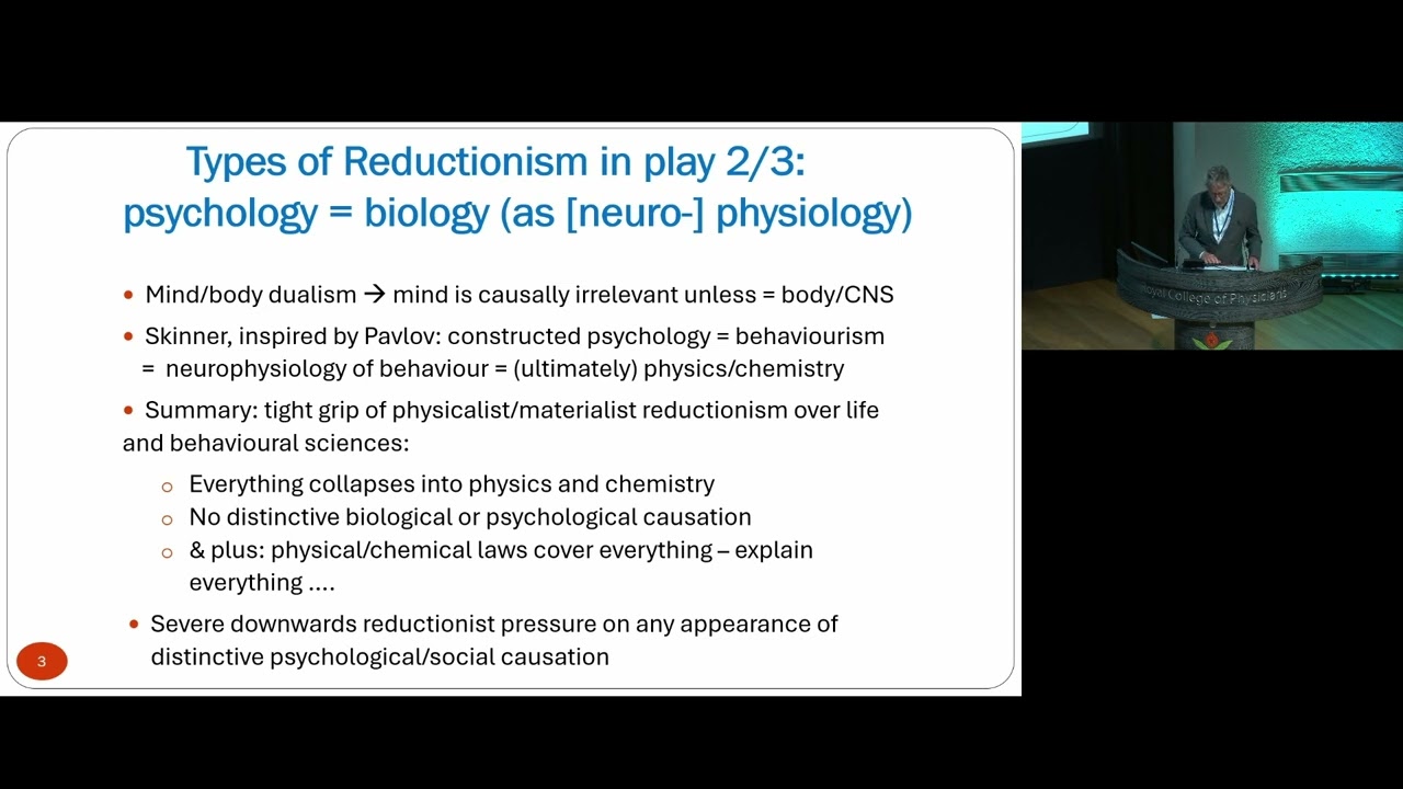 Neuropsychiatry without reductionism : application of a biopsychosocial model - Derek Bolton