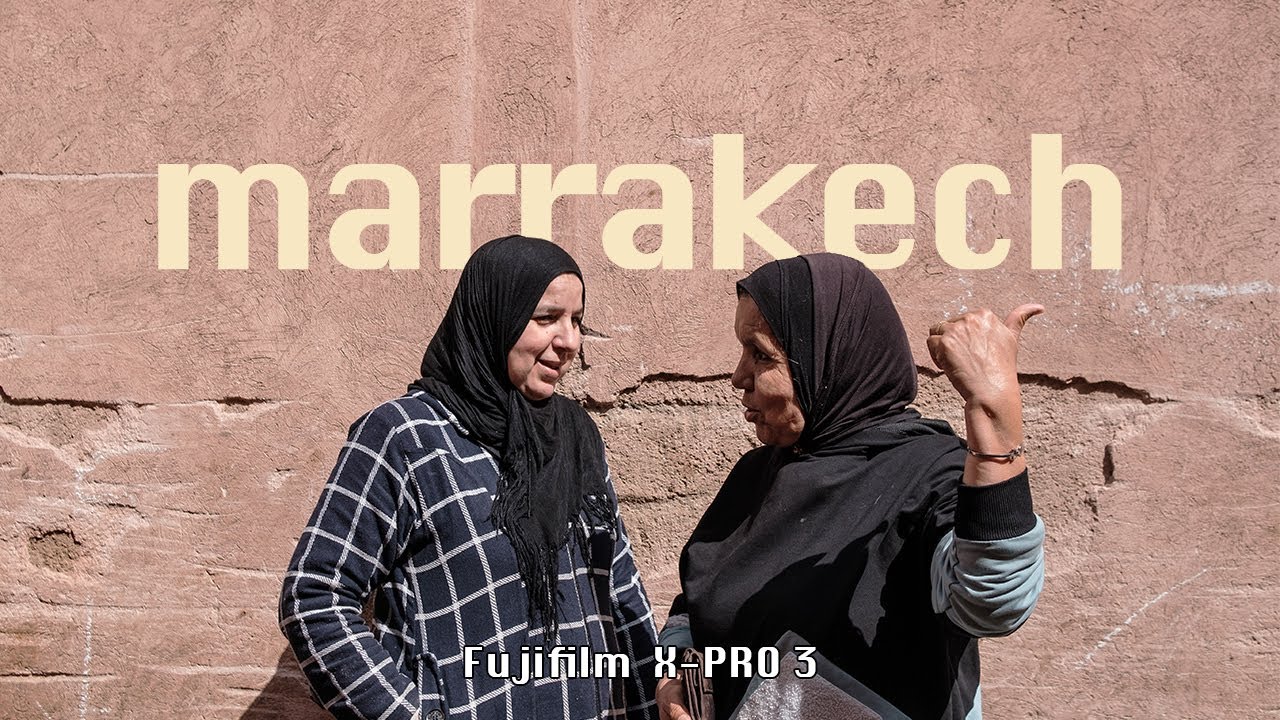 Relaxing Street Photography in Marrakech | Fujifilm X-Pro 3