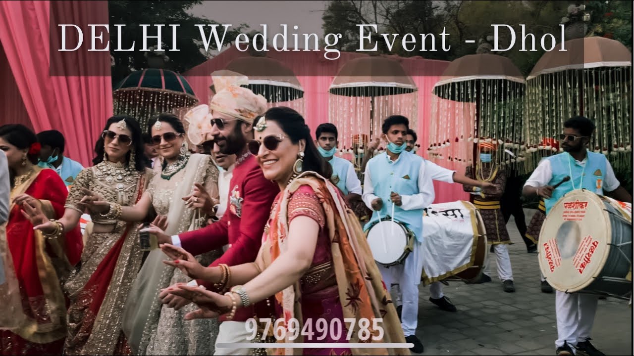 Wedding dhol Delhi | Puneri Dhol | Nashik Dhol | Best dhol for weddings - 9769490785