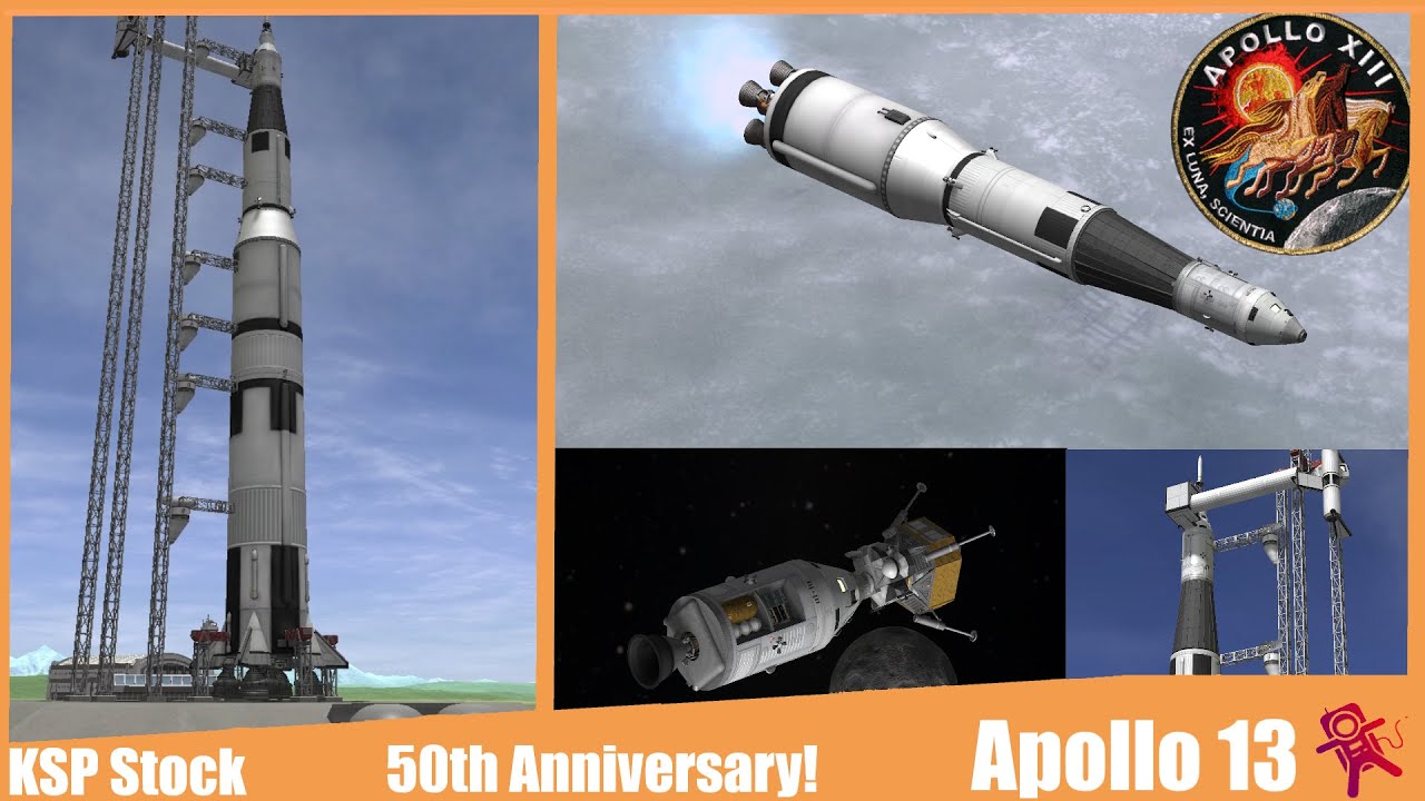 Apollo 13 KSP Cinematic: 