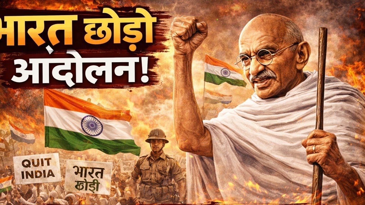 भारत छोडो आन्दोलन || HISTORY BY VINPIN SIR