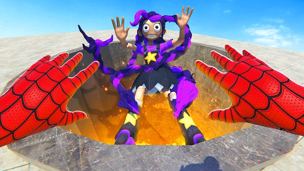 Throwing Lily Love Braids Into the ABYSS in VR