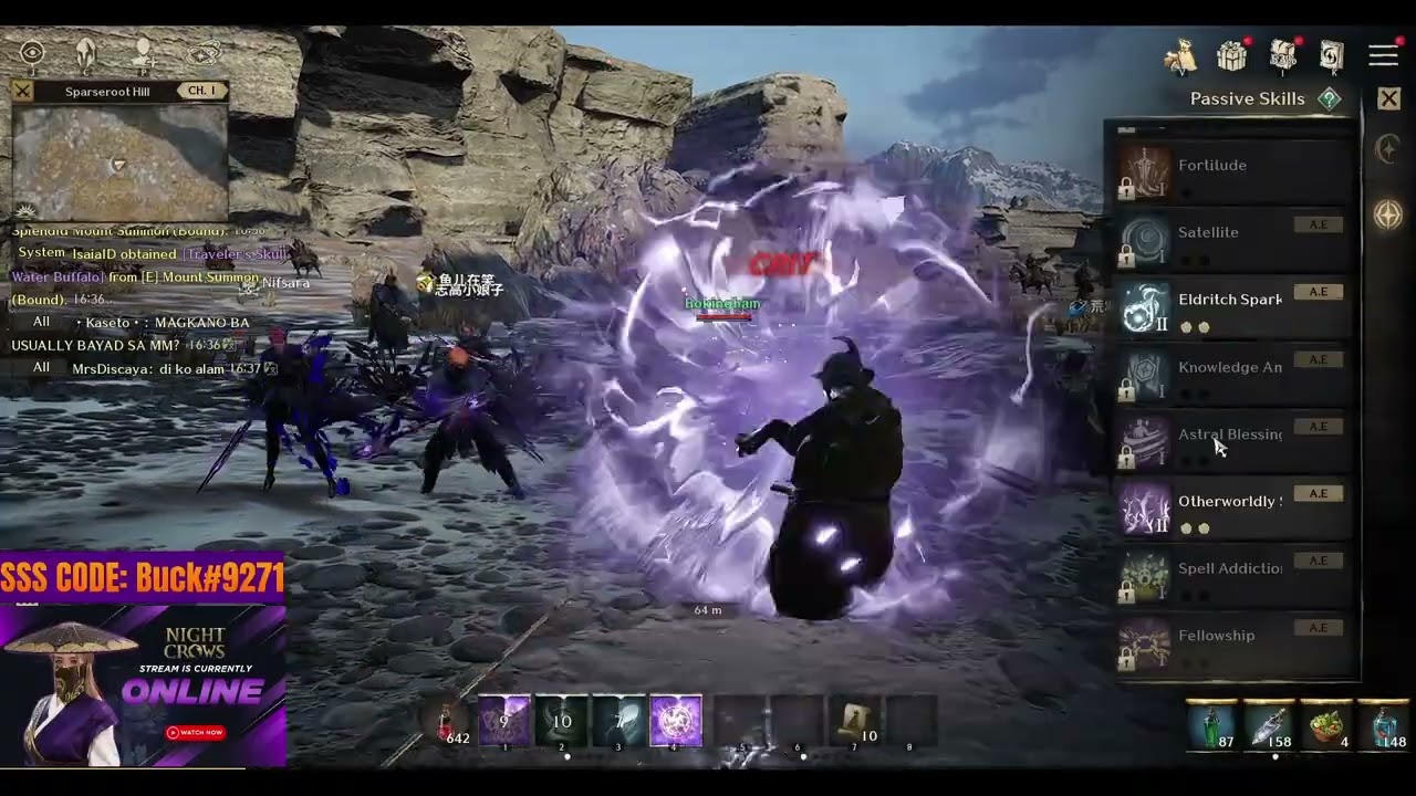 Night Crows New Class + Updates #nightcrows #wemade #nightcrowsglobal #gaming #mmorpg