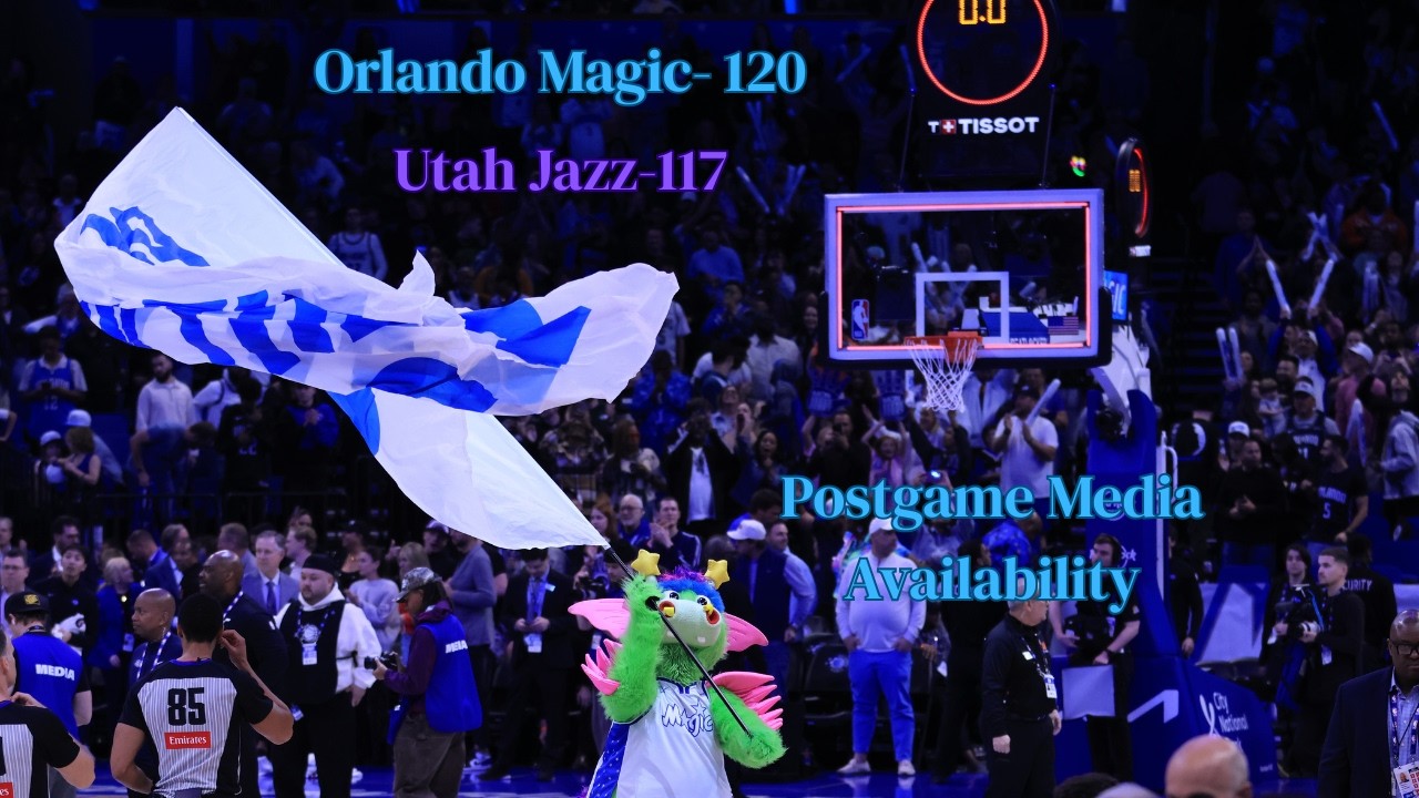Orlando Magic vs Utah Jazz Postgame: Jamahl Mosley, Desmond Bane and Moe Wagner