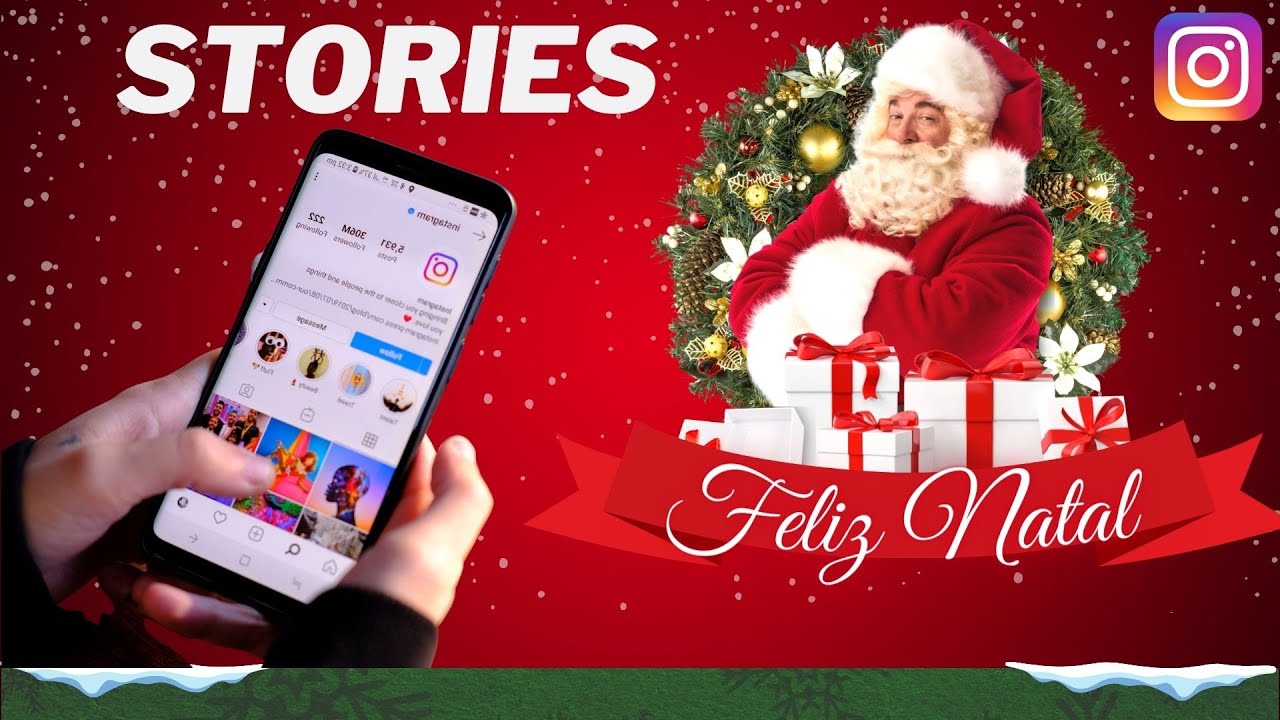 Instagram e Facebook STORIES DE NATAL 2022