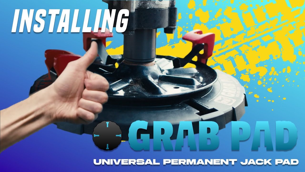 How To Install GRABPAD - Universal Permanent Jack Pad