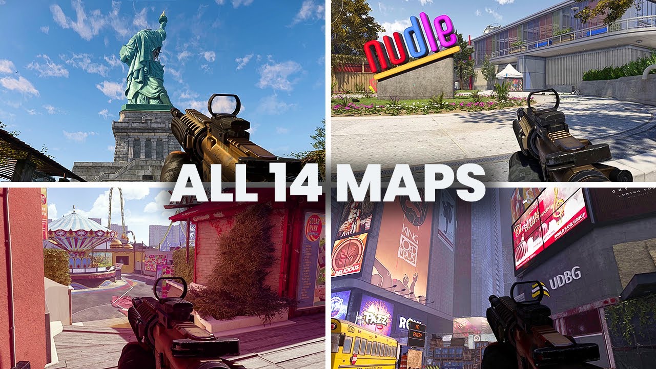 XDEFIANT All 14 Maps Showcase in Multiplayer (4K Ultra)