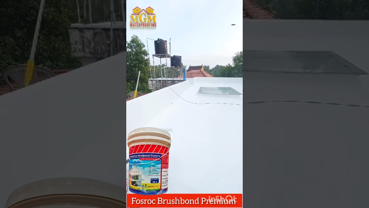 Fosroc Brushbond ROOFGUARD Premium coating