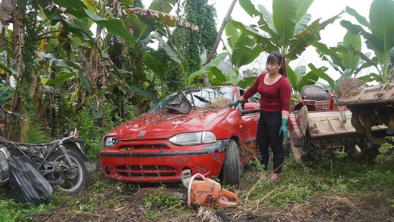 Buy a car from a scrap yard for $150 and restore it to like-new condition.