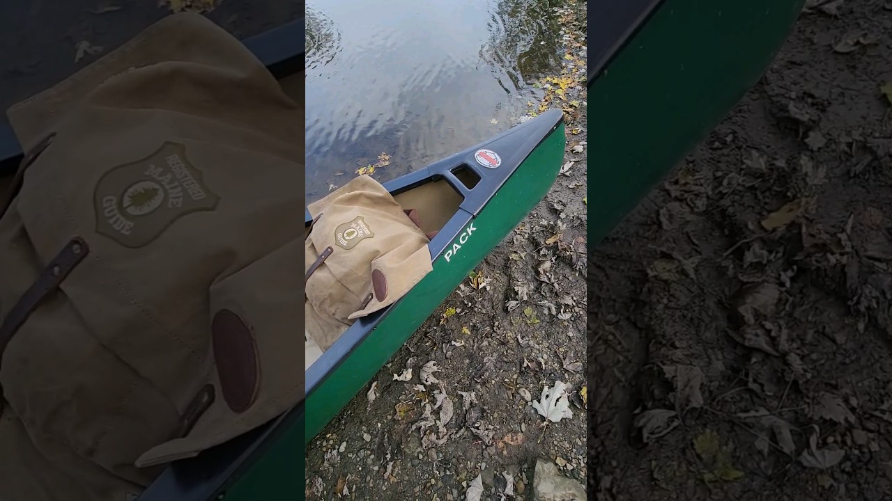 Canoe Cruise Nessmuk style! #bushcraft #canoetrip