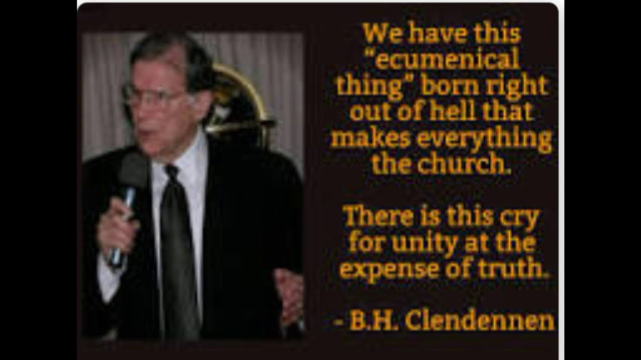 The Mark of the Beast - BH Clendennin ..Where are preachers like this these days
