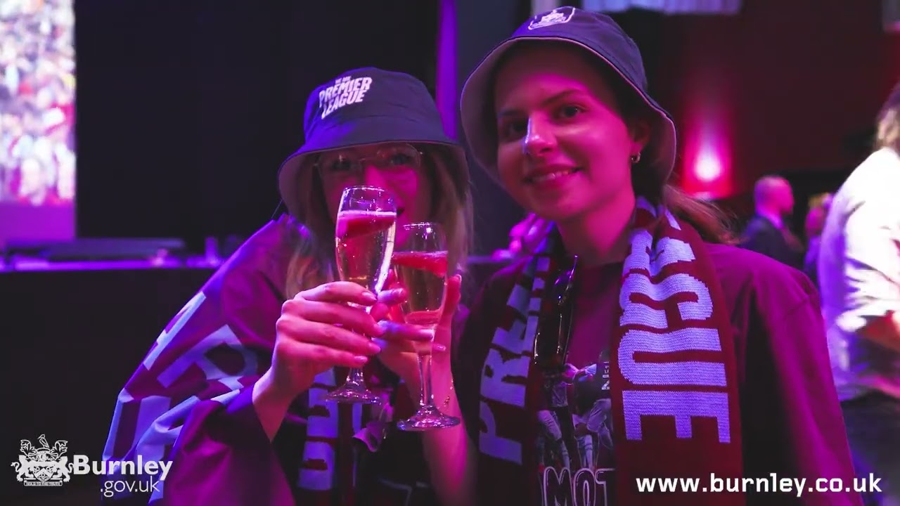 We chat to Burnley FC players at the 2025 promotion reception...