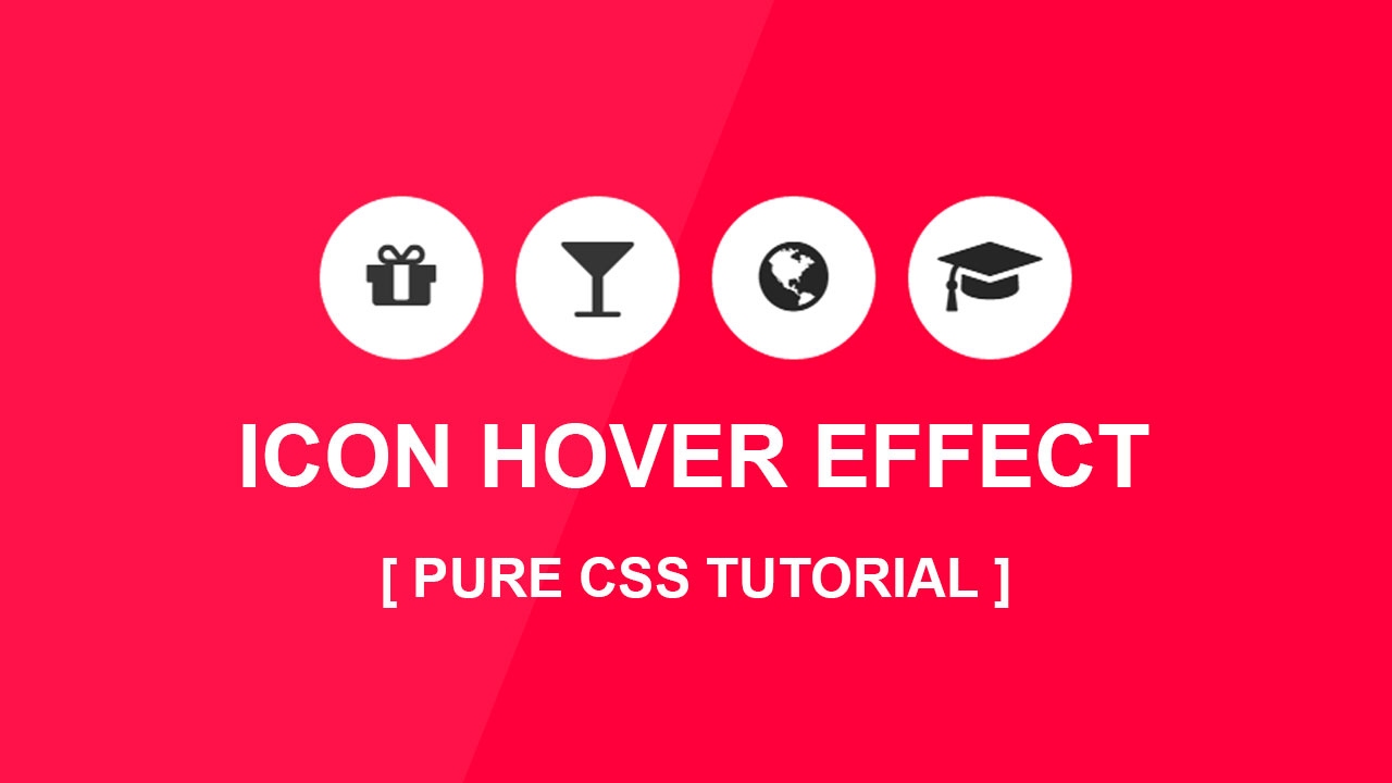 how to create css Icon Hover Effect - Font Awesome icon - Plz SUBSCRIBE Us For Daily Videos