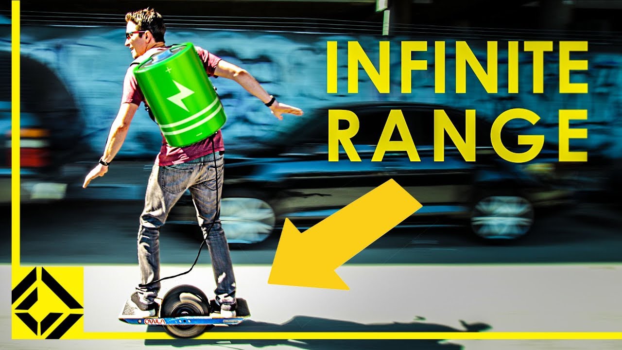 Wren's DIY One Wheel Mod Let's you Charge while you Ride!