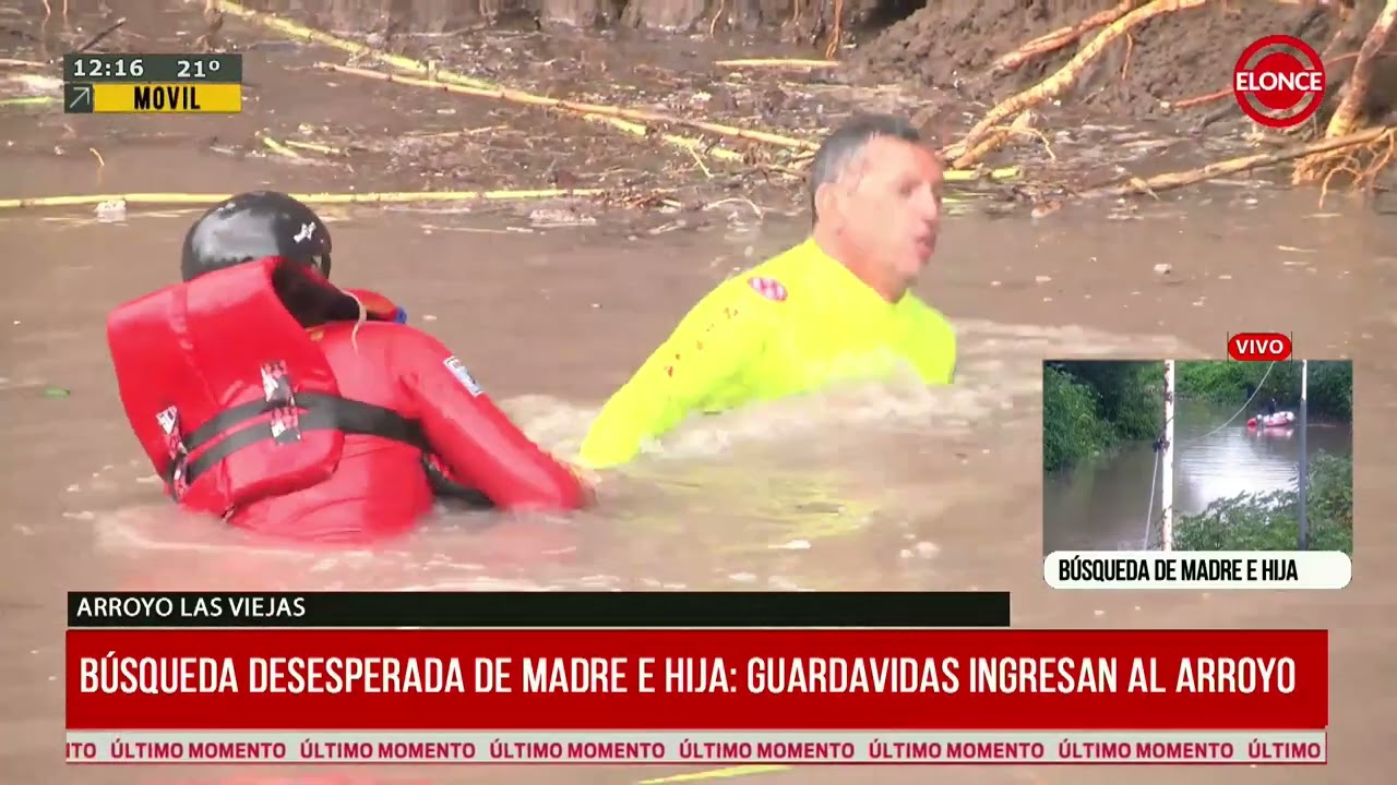 Intensa búsqueda de madre e hija en Paraná - Elonce