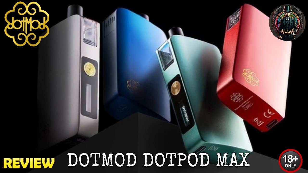 DOTMOD DOTPOD MAX POD VAPE KIT REVIEW 🔞 TAKE 2 👀 #dotmod
