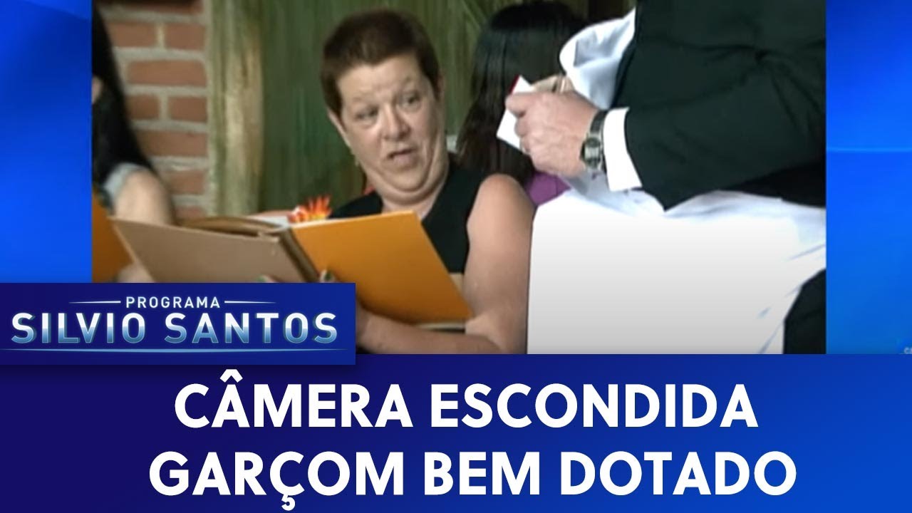 Garçom bem dotado | Câmeras Escondidas (08/07/20)