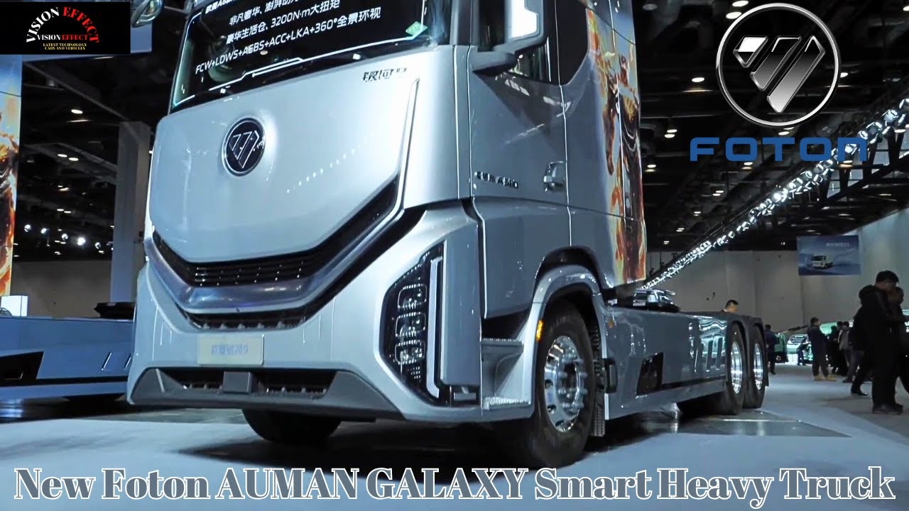 A Look at the Future of Smart Heavy Trucks | FOTON AUMAN GALAXY 9 Launched