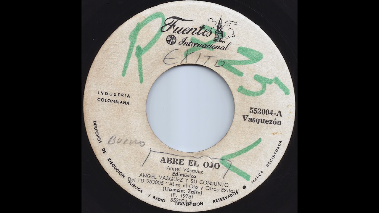 Ángel Vásquez Y Su Conjunto - Abre El Ojo