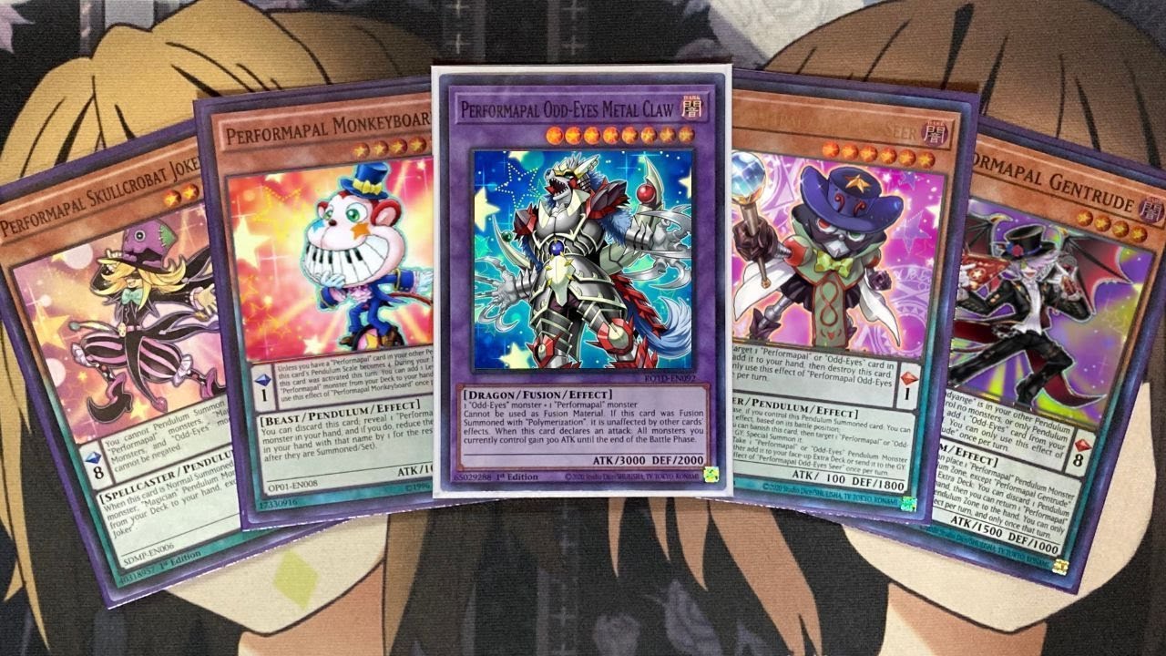My Performapal Yugioh Deck Profile for Post Battle of Legends  Crystal Revenge