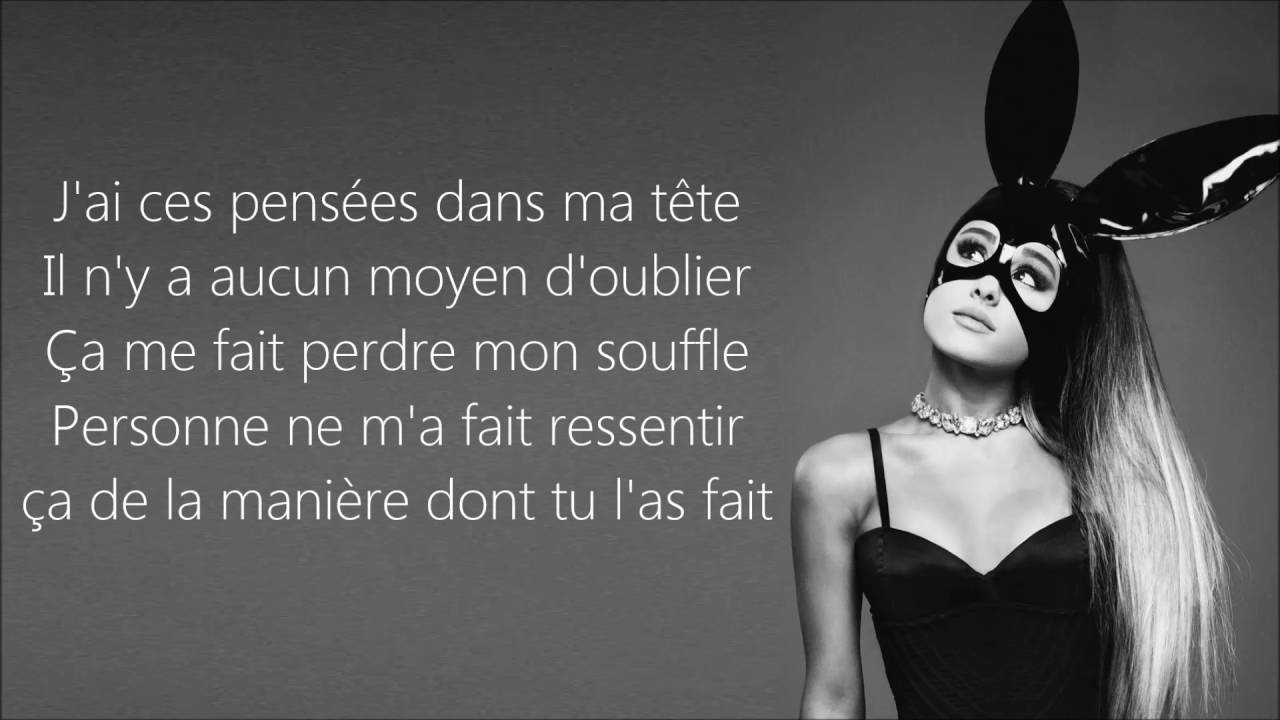 Ariana Grande ~ Thinking Bout You ~ Traduction Française (+Audio)