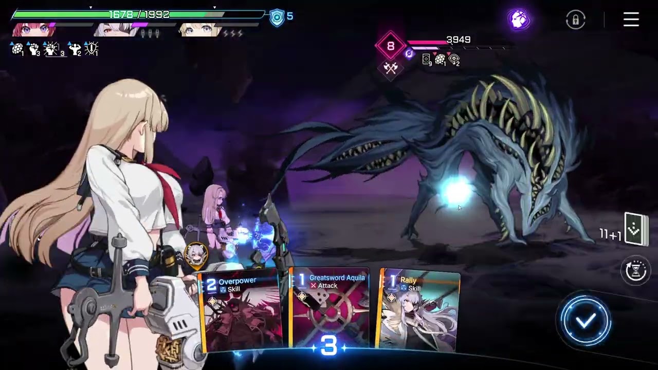 Chaos Zero Nightmare: City of Mist Codex Difficulty 6 Nightmare Mode Final Boss