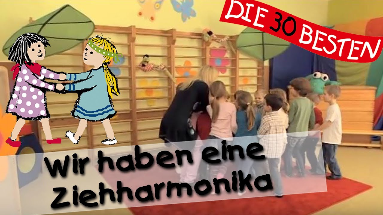 👩🏼 Wir haben eine Ziehharmonika - Singen, Tanzen und Bewegen || Kinderlieder