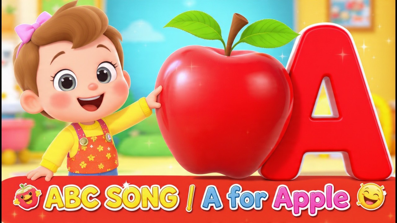 🍰 Sweet ABC Learning Song | Fun Alphabet Song for Little Kids 🍭