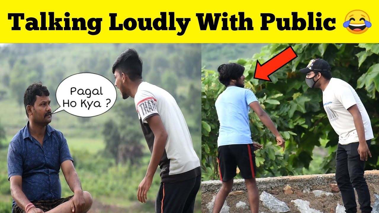 Talking Loudly With Public | Funny Reactions | Prank Valley | 2021