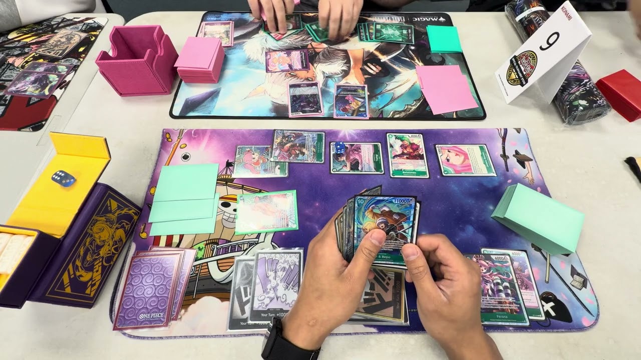 One Piece TCG EB03 G Михок против P Дофламинго