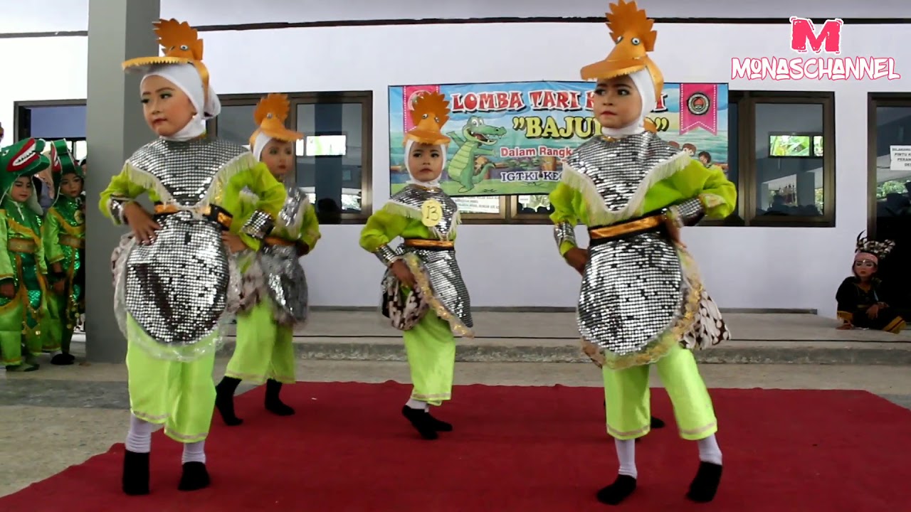 TARI BAJUL IJO (LOMBA TARI KREASI) -  TK.Dewi masyitoh Jombang 03 Jember