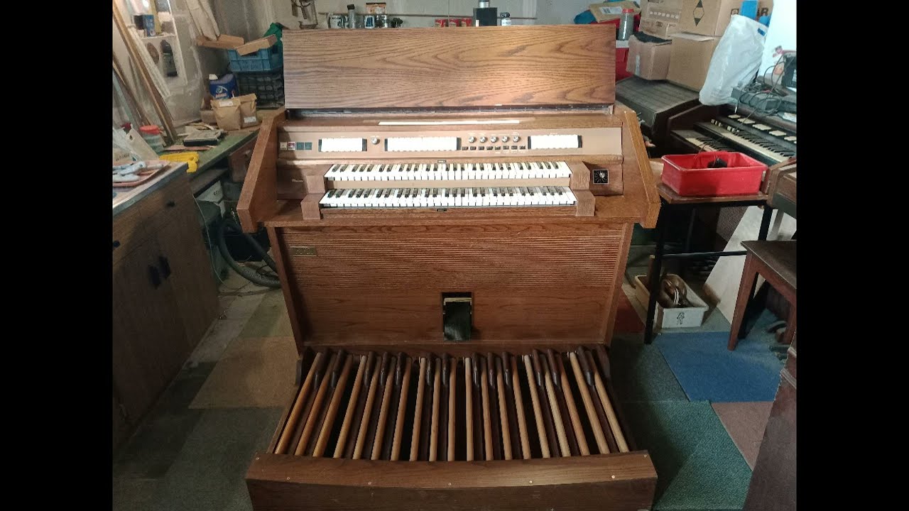 Restauration d'un orgue liturgique Riha