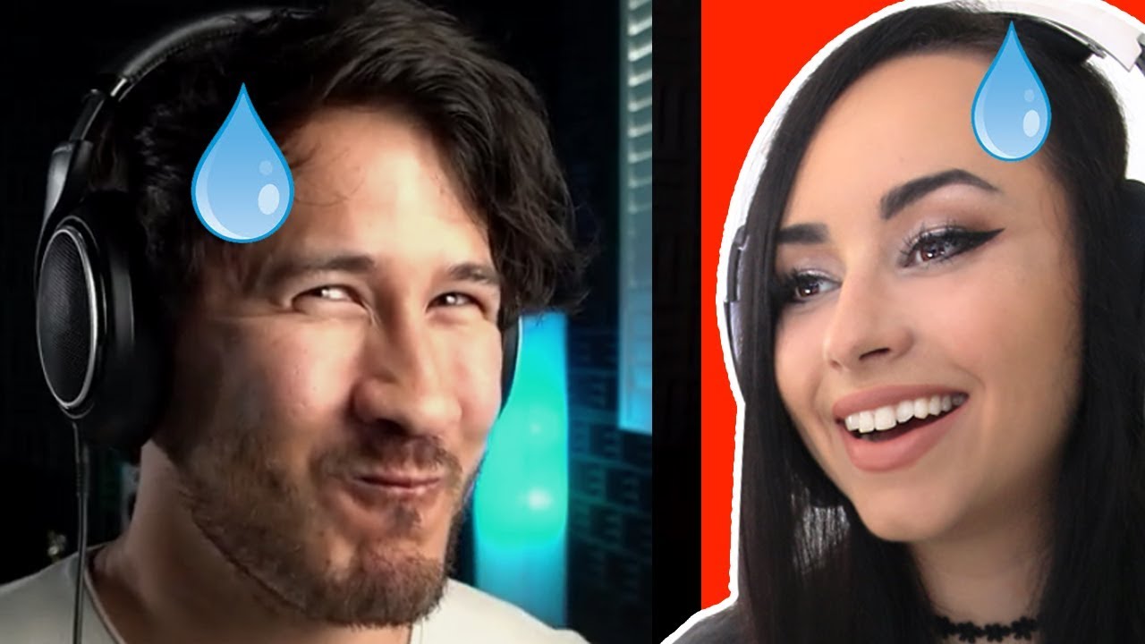 MARKIPLIER WAS AWKWARD...Try Not To Laugh Challenge!!! #7