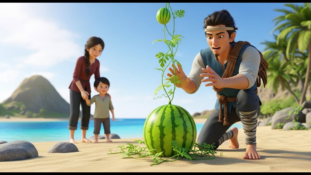 Sự T&iacute;ch Dưa Hấu Mai An Ti&ecirc;m - Phim Hoạt H&igrave;nh 3D Hay Nhất Cho B&eacute; - Truyện Cổ T&iacute;ch Việt Nam