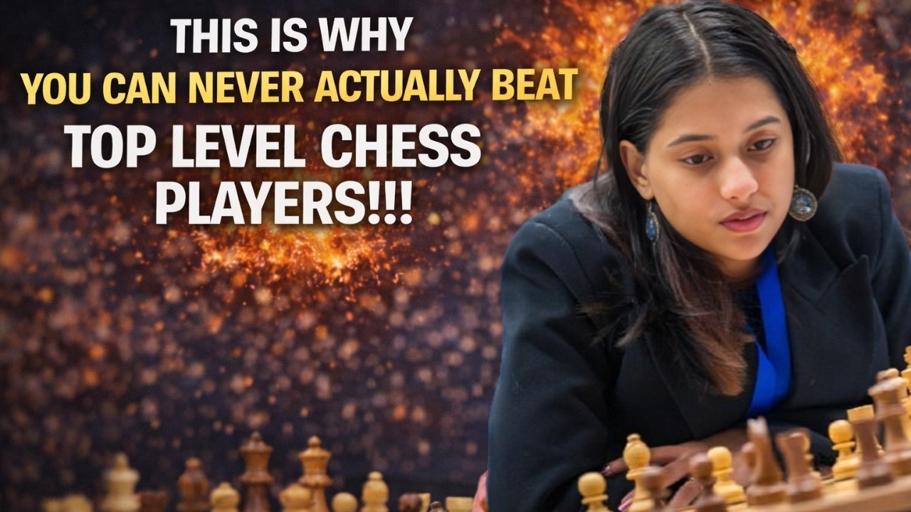 THIS IS WHY YOU CAN NEVER ACTUALLY BEAT TOP LEVEL CHESS PLAYERS!!!