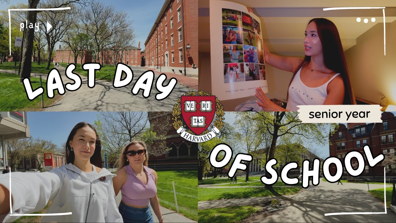 last day of school EVER at Harvard | senior year🥹📚