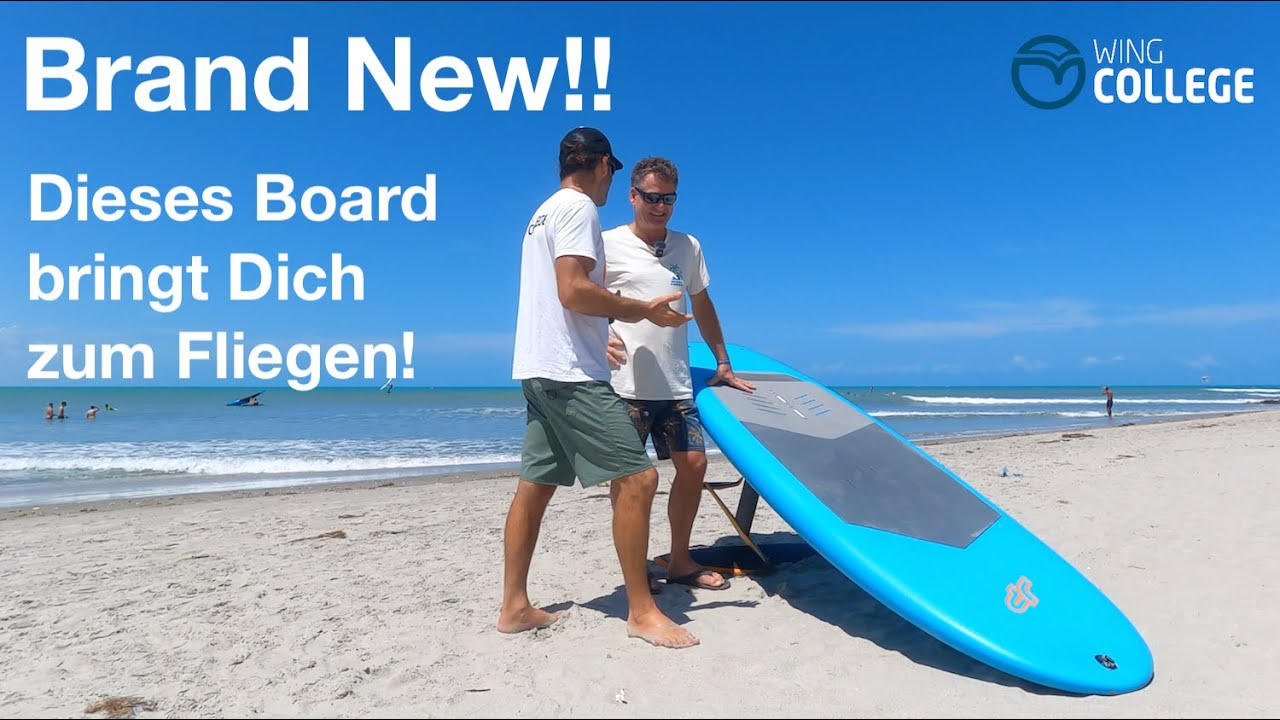 Wingcollege als Wingfoil -  Einsteiger Früh fliegen - Soft landen I JP Australia  Wingfoilboard EZee