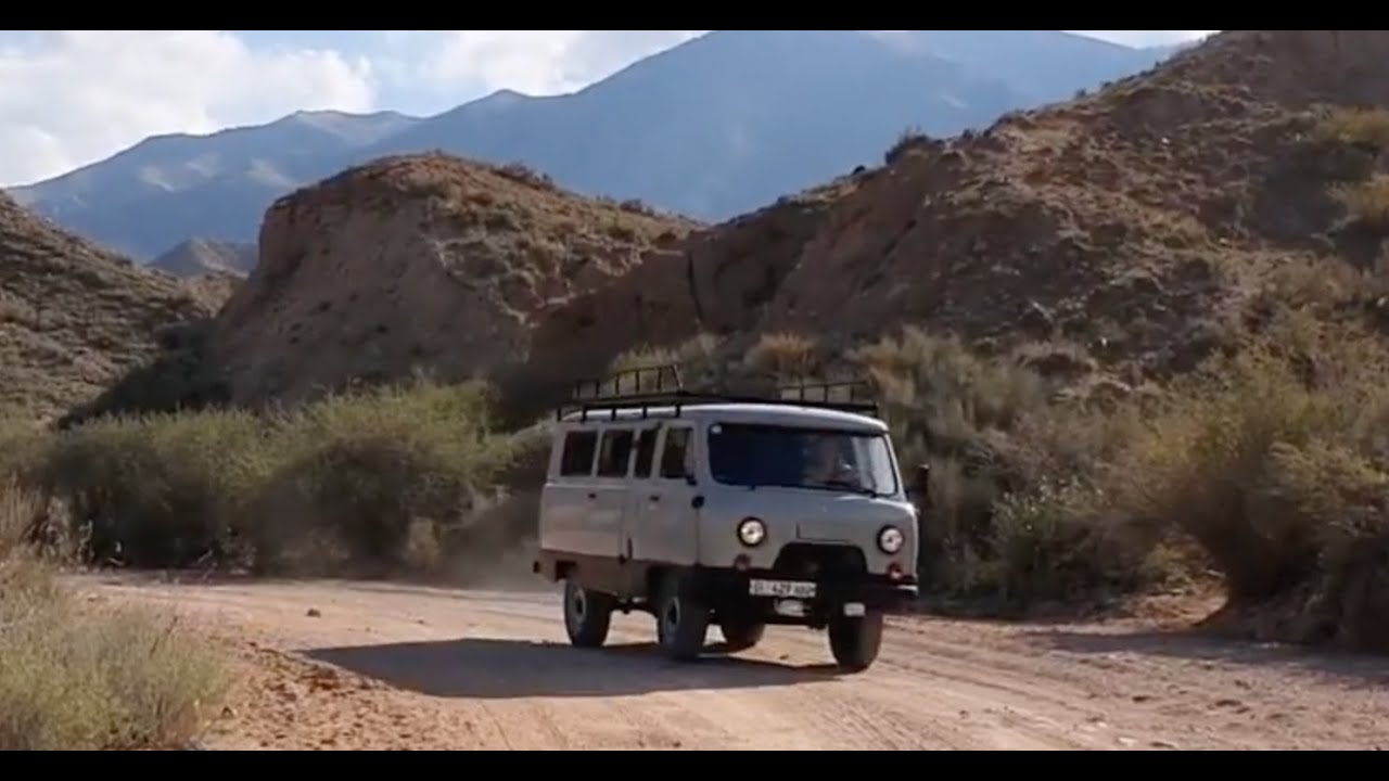 Family trip to Kyrgyzstan in a UAZ Buhanka