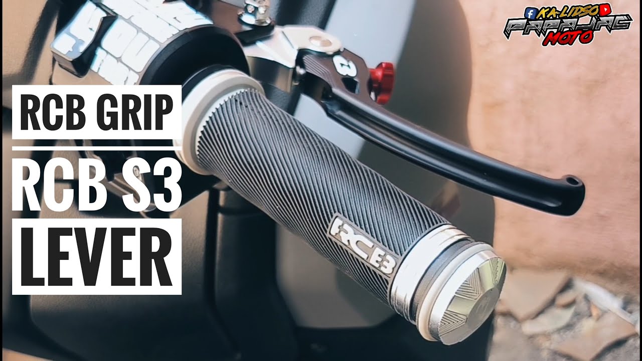 NmaxV2 / RCB Handle Grip and Brake Lever / Papajac Moto