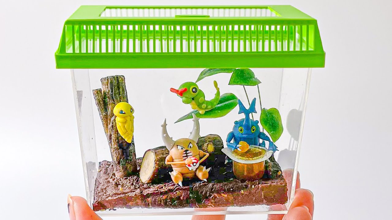 Bug Pokemon Cage - Polymer Clay Tutorial